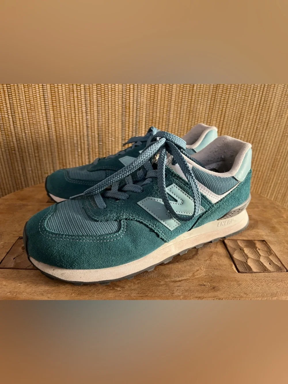 New Balance 574 Deep Sea Sneakers